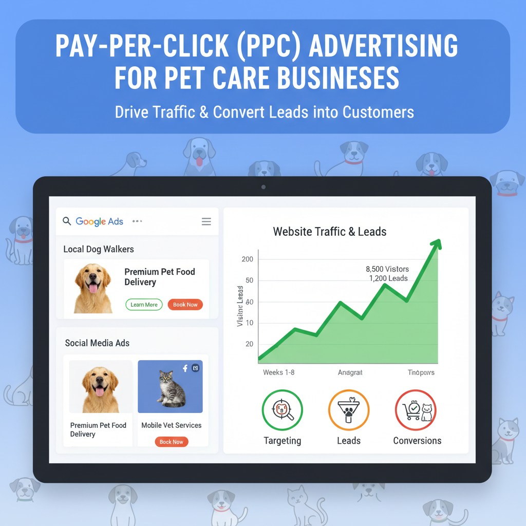 Pay-Per-Click (PPC) Advertising for Pet Care Businesses