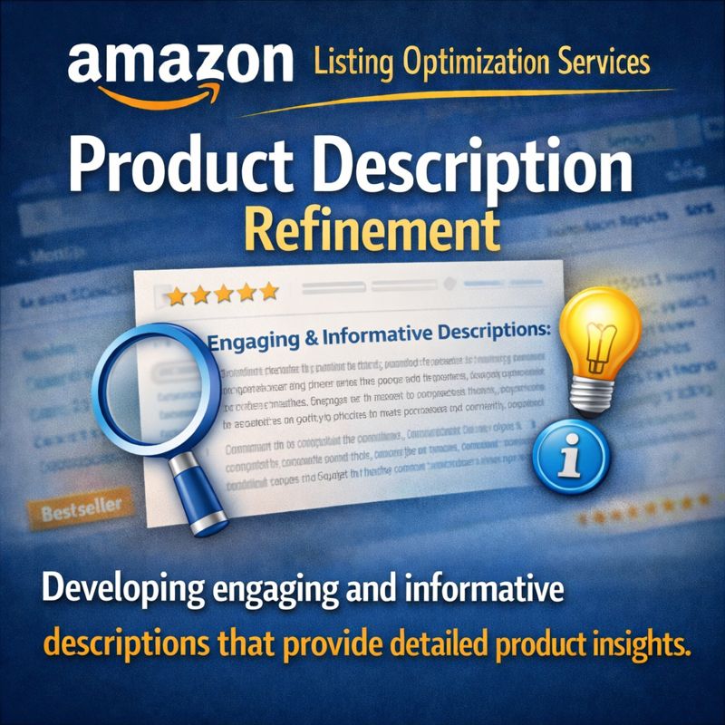 Product Description Refinement Amazon Listing Optimization Services