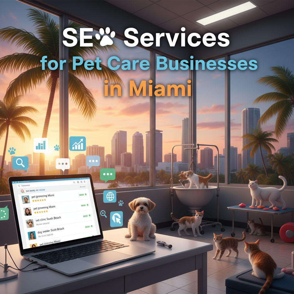 SEO Services for Pet Care Businesses in Miami, USA