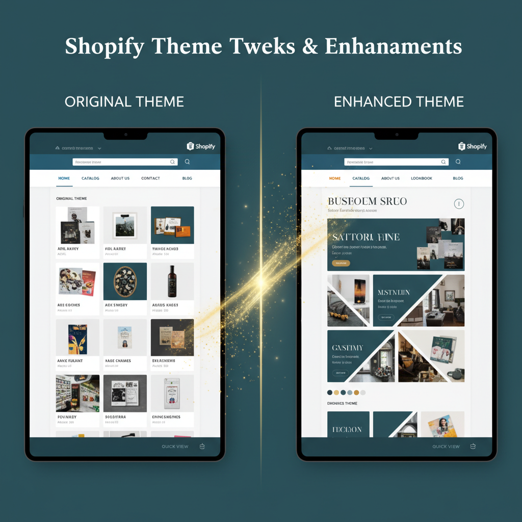 Shopify Theme Tweaks & Enhancements