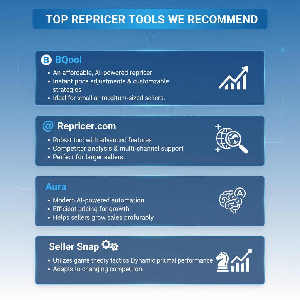 Top Repricer Tools We Recommend