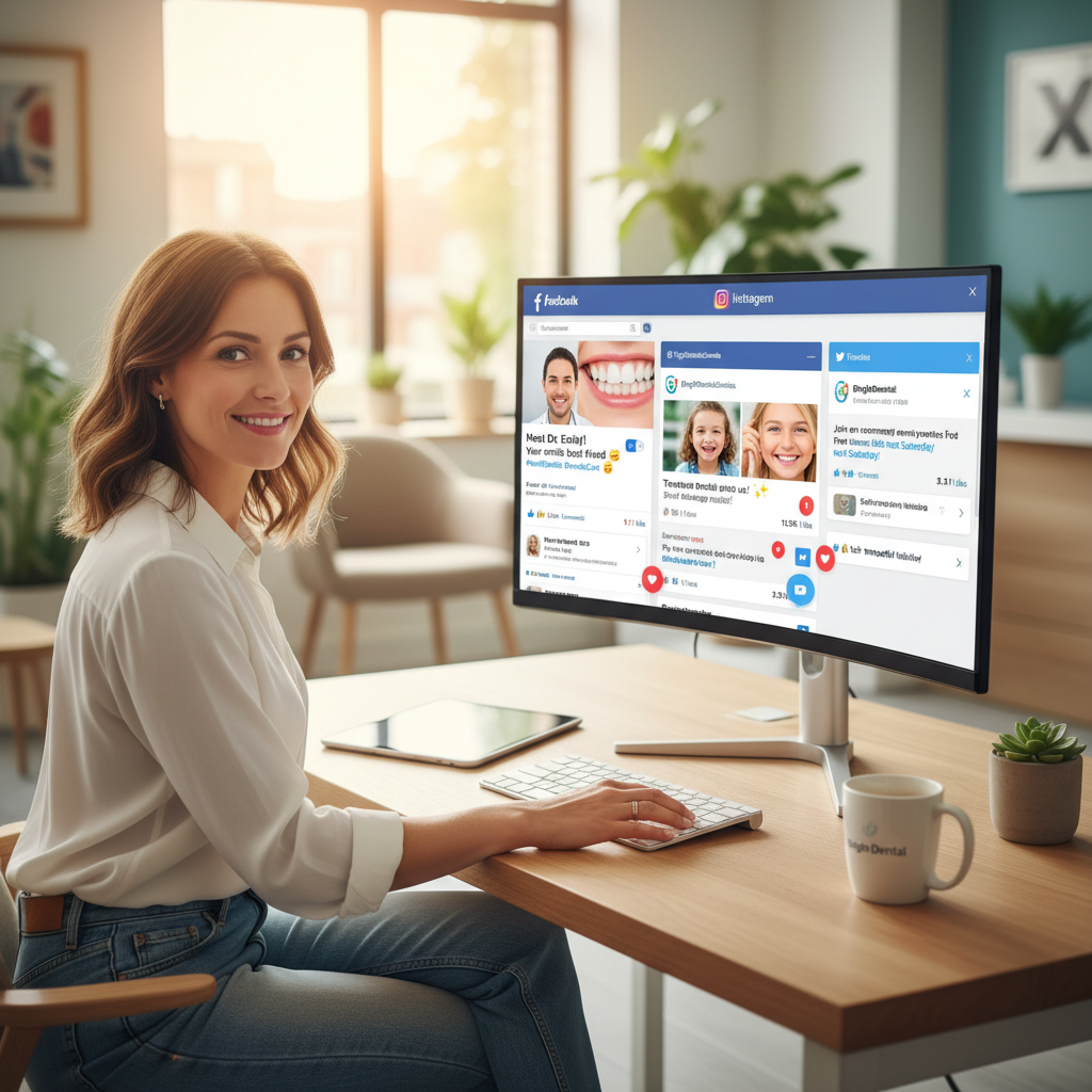 seo agency for Dentists- Social Media Marketing