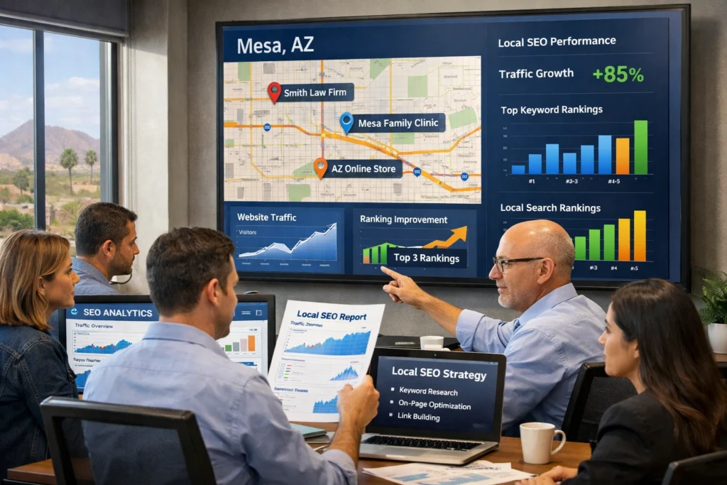 Local SEO Agency for Business Growth in Mesa, AZ