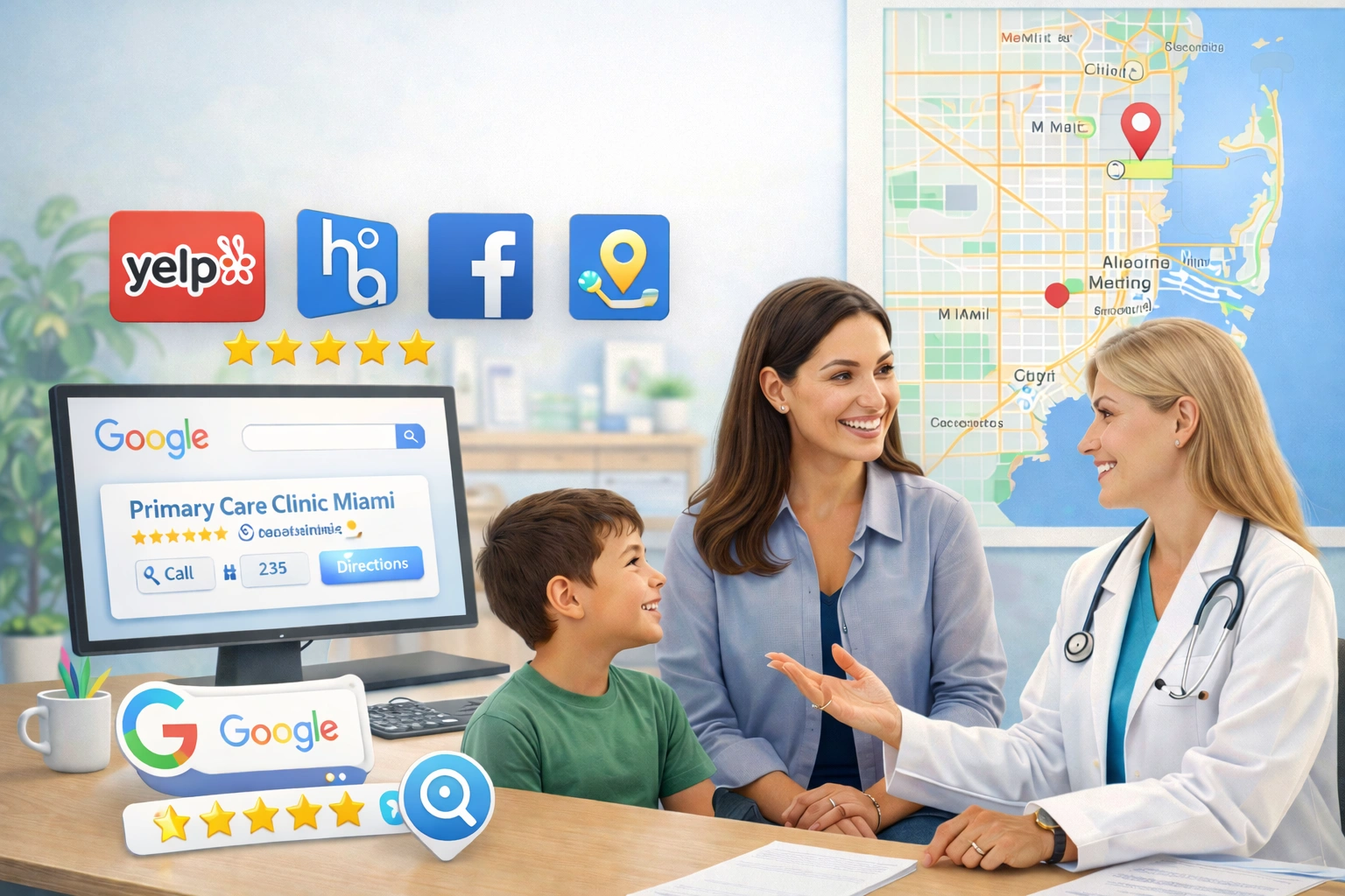 Local SEO Optimization for a Primary Care Clinic in Miami