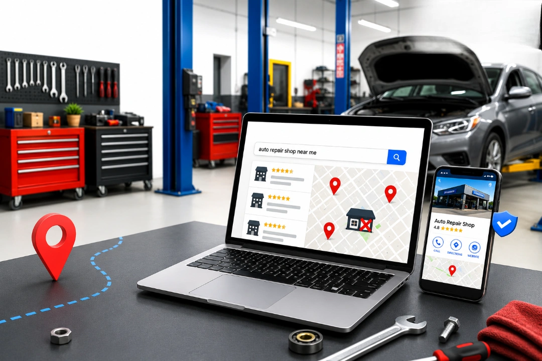 Local SEO for Auto Repair Shops Why Your Shop Is Invisible on Google in 2026