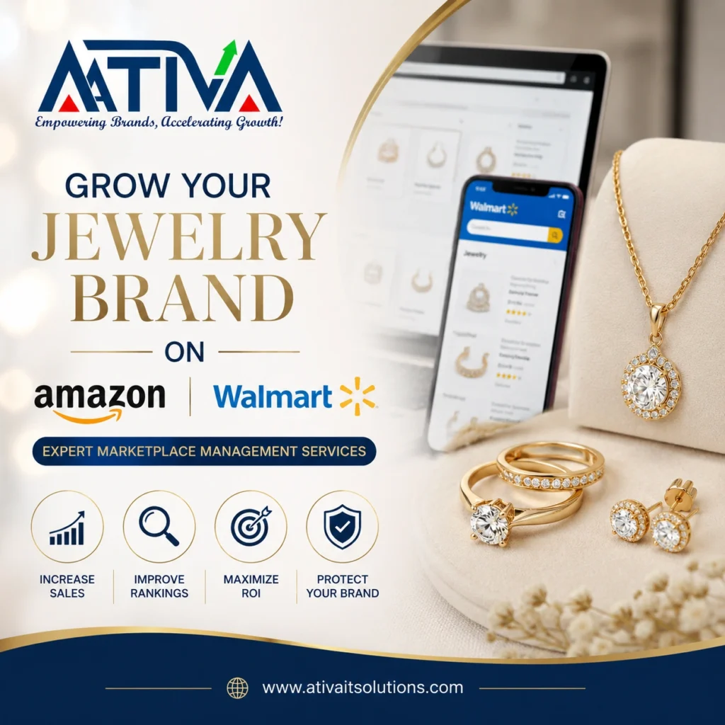 Grow Your Jewelry Brand on Amazon and Walmart