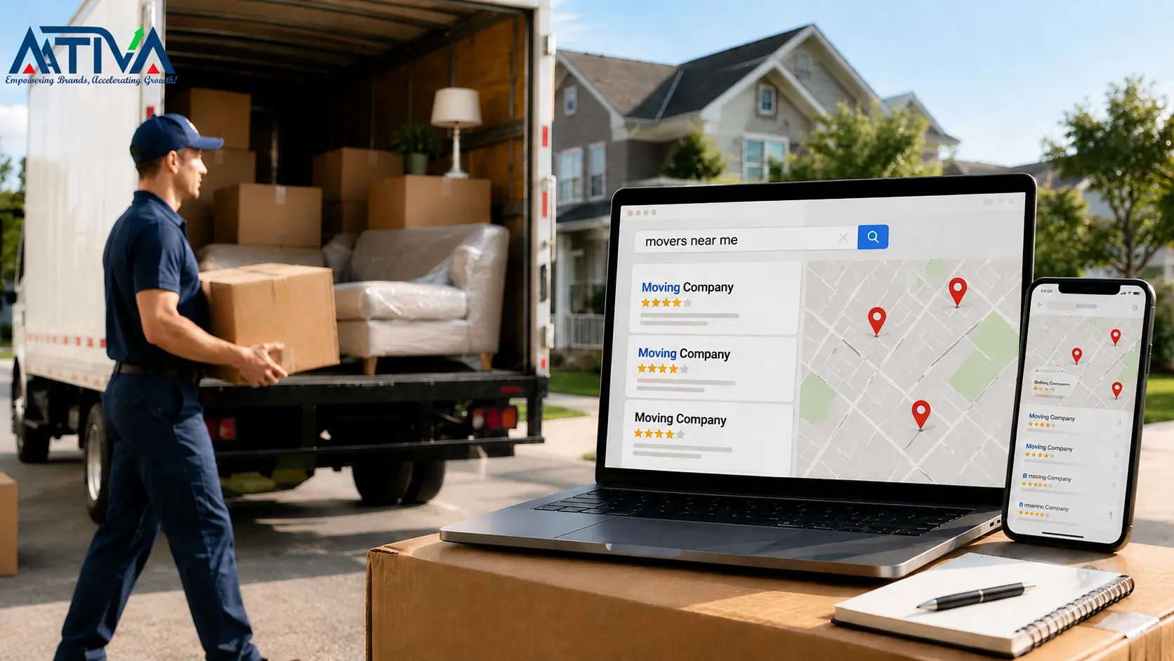 Digital Marketing Agency - Ativa Internet Marketing Company 110 Moving Company SEO-